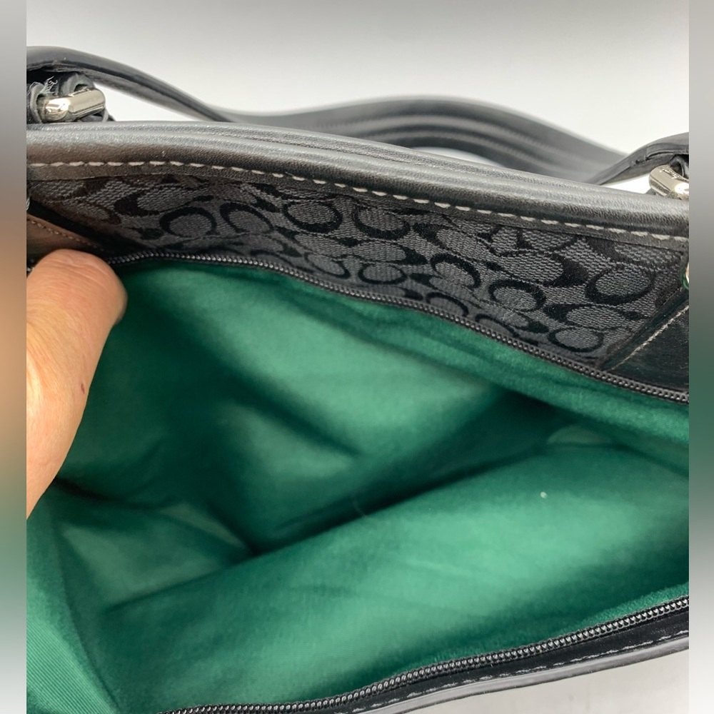 COACH Black Laptop Bag All Over Print - Picture 7 of 15